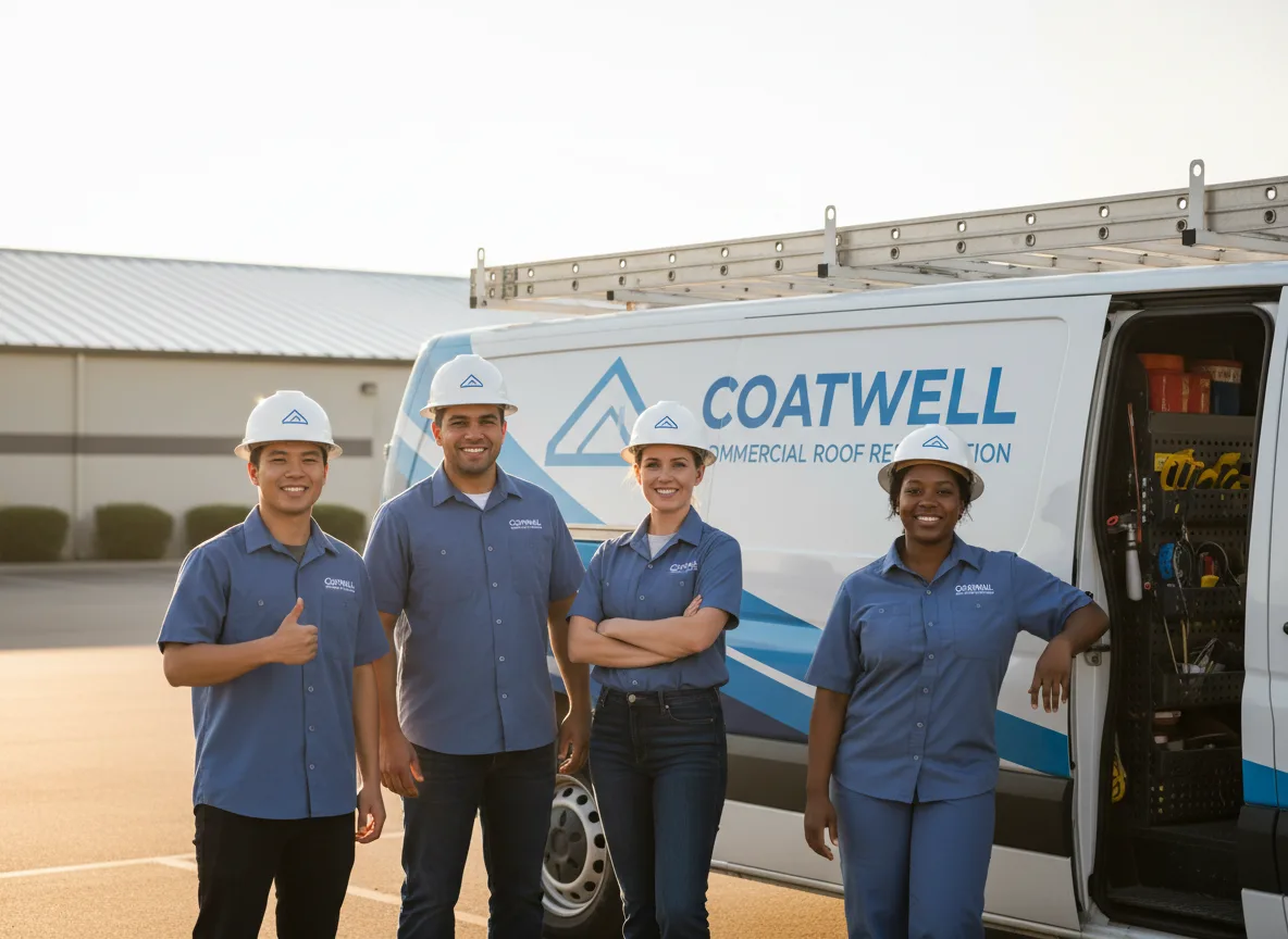 Commercial roof coating company in Crestwood, KY